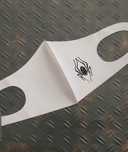 画像2: スパイダースカル デコマスク (2)