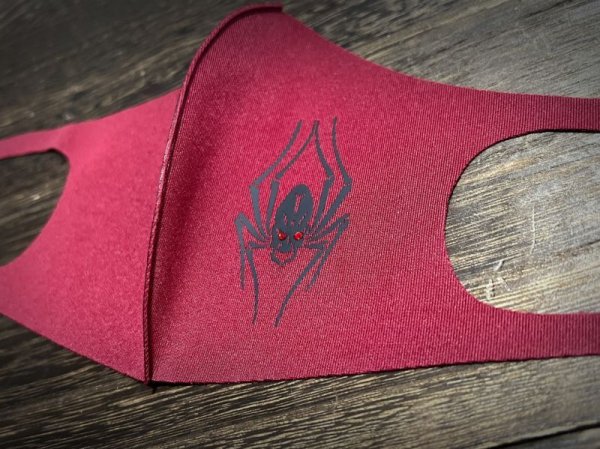 画像4: スパイダースカル デコマスク (4)