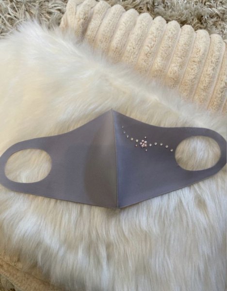 画像2: ポイントお花デコマスク (2)