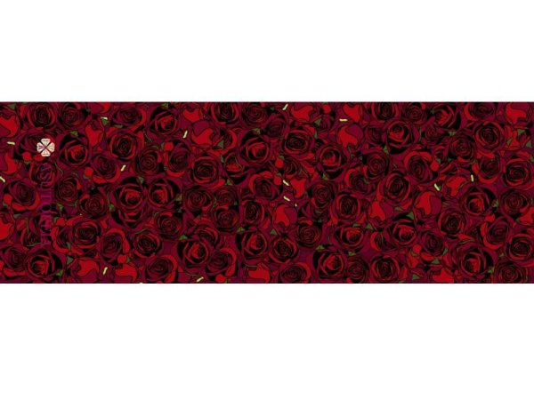 画像9: ASUTOREIA 薔薇柄 ブランド タオル (9)