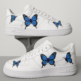 NIKE エアフォース1 デコシューズ ロゴ アッパー - オンラインデコ